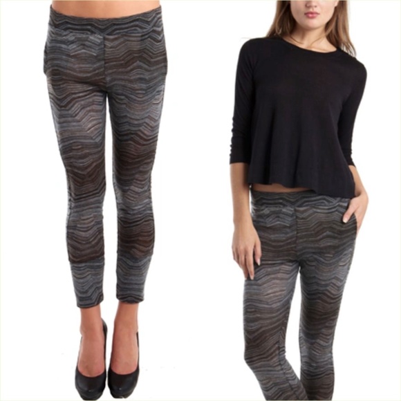 IRO Printed Skinny Leg Pants/Leggings - Picture 1 of 11